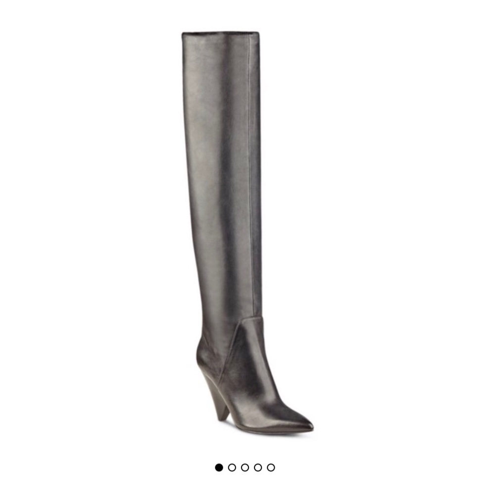 Leather boots price firm
